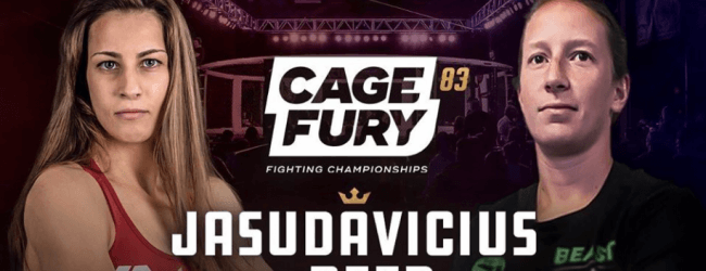 Uitslagen : CFFC 83 : Jasudavicius vs. Reed
