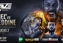 Uitslagen : Brave CF 41 : Pereira vs. Fakhreddine