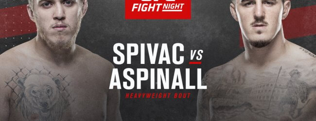 Sergey Spivak vs. Tom Aspinall toegevoegd aan UFC evenement op 10 oktober