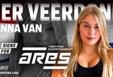 Senna van de Veerdonk tekent bij ARES Fighting Championship