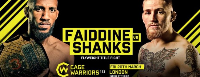 Uitslagen : Cage Warriors 114 : Faiddine vs. Shanks