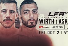 LFA keert op 2 oktober terug met Wirth vs. Askar
