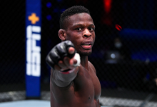 Phil Hawes treft Jacob Malkoun tijdens UFC 254 in Abu Dhabi