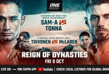 Uitslagen : ONE Championship 116 : Reign of Dynasties