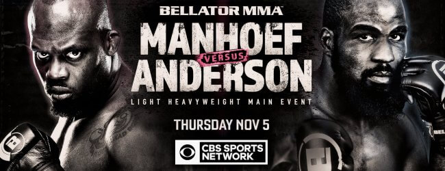 Corey Anderson maakt Bellator debuut tegen Melvin Manhoef