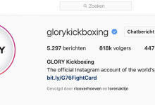 Het manco van de social media strategie van GLORY