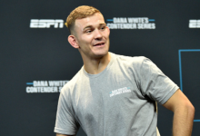 Orion Cosce maakt UFC debuut tegen Nicolas Dalby op 21 november tijdens UFC 255