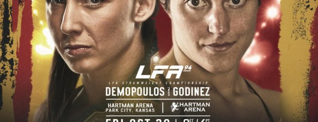Vanessa Demopoulos verdedigt titel tegen Lupita Godinez tijdens LFA 94