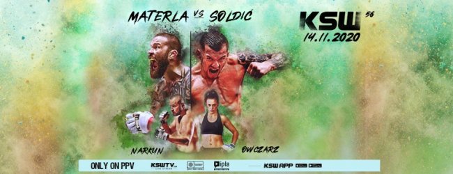 Uitslagen : KSW 56 : Materla vs. Soldic