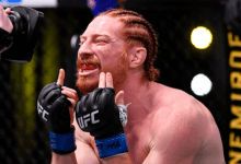 Spike Carlyle treft Bill Algeo tijdens UFC evenement op 28 november in Las Vegas