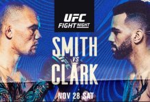 Uitslagen : UFC on ESPN 18 Las Vegas : Smith vs. Clark