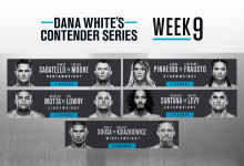 Uitslagen : DWCS Season 4 Week 9 : Sousa vs. Ksiazkiewicz