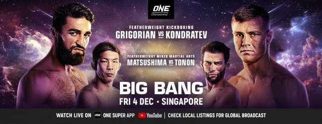 Uitslagen : ONE Championship 122 : Big Bang