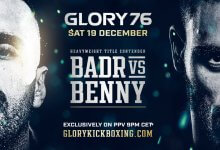 Uitslagen : GLORY 76 : Badr vs. Benny