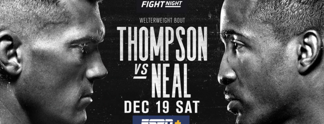 Uitslagen : UFC Fight Night 183 : Thompson vs. Neal