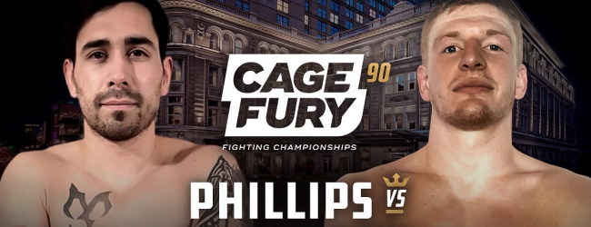 Uitslagen : CFFC 90 : Phillips vs. Huckbody