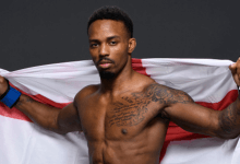 Lerone Murphy vs. Douglas Silva de Andrade tijdens midweeks evenement op 20 januari 2021