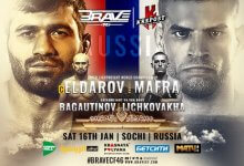 Uitslagen : Brave CF 46 : Eldarov vs. Mafra