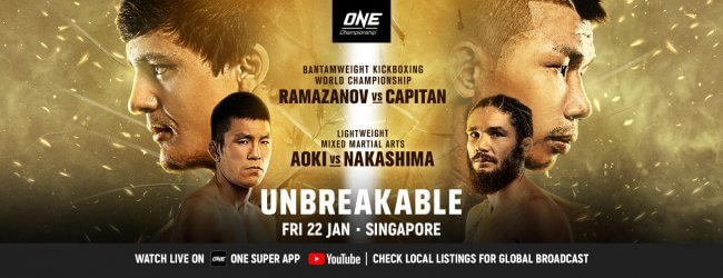 Uitslagen : ONE Championship 126 : Unbreakable