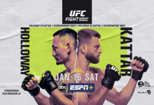 Uitslagen : UFC on ABC 1 : Holloway vs. Kattar
