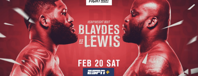 Uitslagen : UFC Fight Night 185 : Blaydes vs. Lewis