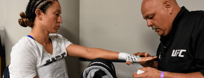 Jessica Penne treft Hannah Goldy op 27 maart tijdens UFC 260