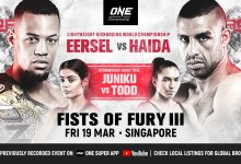 Uitslagen : ONE Championship 131 : Fists of Fury III