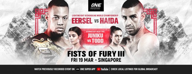 Uitslagen : ONE Championship 131 : Fists of Fury III