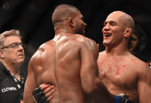 Het einde van een tijdperk: Alistair Overeem en Junior Dos Santos verlaten beiden de UFC