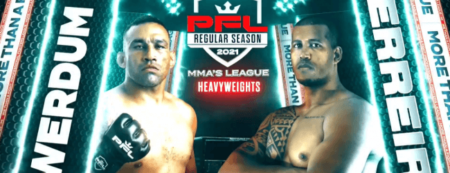 PFL Regular Season Event 3 met o.a. Fabricio Werdum, Kayla Harrison & Cindy Dandois