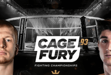 Uitslagen : CFFC 93 : Huckbody vs. Jeffery