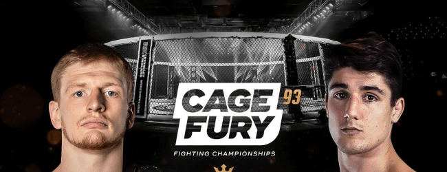 Uitslagen : CFFC 93 : Huckbody vs. Jeffery
