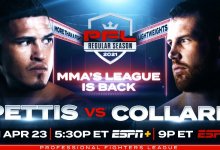 Uitslagen : PFL 2021 Regular Season : Event 1