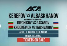 Uitslagen : ACA 121 : Minsk