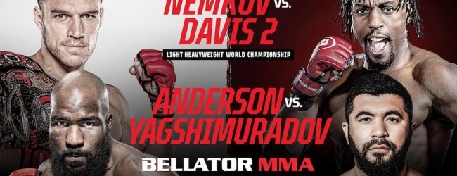 Uitslagen : Bellator 257 : Nemkov vs. Davis 2