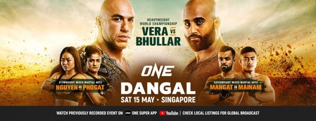 Uitslagen : ONE Championship 136 : Dangal
