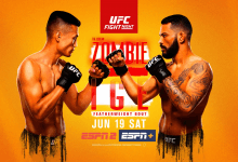 Uitslagen : UFC on ESPN 25 Las Vegas : The Korean Zombie vs. Ige