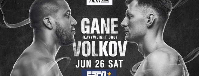 Uitslagen : UFC Fight Night 190 Las Vegas : Gane vs. Volkov