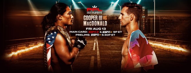 Uitslagen : PFL 2021 Playoffs : Event 1