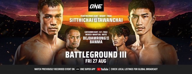 Uitslagen : ONE Championship 141 : Battleground III