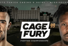 Uitslagen : CFFC 99 : Perez vs. Anderson