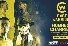 Uitslagen : Cage Warriors 128 : Hughes vs. Charrière