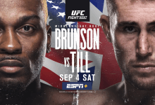 Uitslagen : UFC FN 191 Las Vegas : Brunson vs. Till
