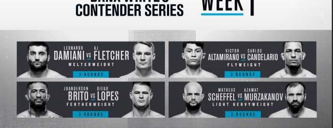 Uitslagen : DWCS Season 5 Week 1 : Scheffel vs. Murzakanov