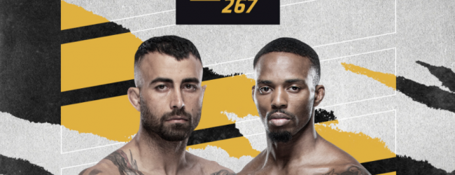 Short notice partij voor Lerone Murphy tegen Makwan Amirkhani tijdens UFC 267 in Abu Dhabi