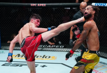 Ignacio Bahamondes treft Rongzhu tijdens UFC evenement op 26 februari