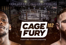 Uitslagen : CFFC 102 : Burrell vs. Stewart