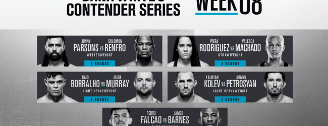 Uitslagen : DWCS Season 5 Week 8 : Parsons vs. Renfro
