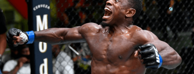 Jake Matthews treft Jeremiah Wells tijdens UFC evenement op 4 december