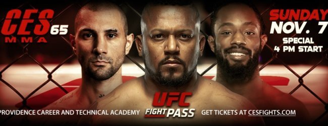 Uitslagen : CES MMA 65 : De Castro vs. Williams